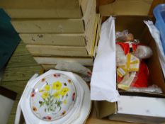 Aston Drake doll and a quantity of Bradford Exchange display plates