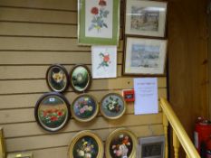 Parcel of mixed paintings and prints including SIR WILLIAM RUSSELL FLINT