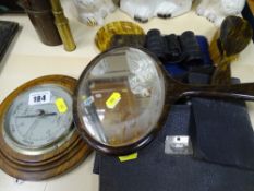 Barometer, dressing table items and other collectables