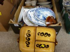 Box of mixed pottery and china etc