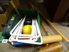 Croquet set