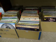 Very large quantity of LP records, many Country & Western including a Jerry Lee Lewis picture disc