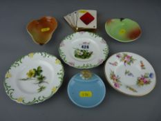 Quantity of cabinet china including Wade, Coalport etc