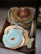 A large quantity of Shorter & Son novelty fish-form plates