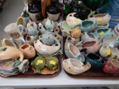 A large parcel of Shorter & Son fish designed sauce boats & condiments