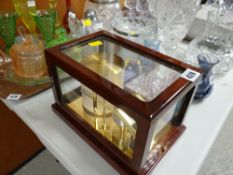 A modern Barigo barograph together with recording sheets