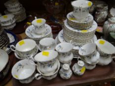 Collection of Royal Albert 'Brigadoon' patterned teaware