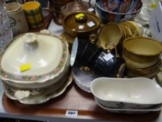 Collection of T G Green Granville teaware, Gladstone cups & saucers etc