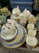 Parcel of various Royal Commemorative ware & Royal Kent patterned teaware etc