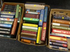 A large collection of Folio Society books including 'The Folio Book of Days', The Nude' by Kenneth