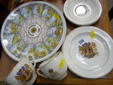 Small quantity of commemorative china