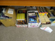 Eight various sized boxes of vintage and other books