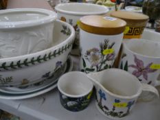Quantity of Portmeirion 'Birds of Britain', 'Botanic Garden' etc