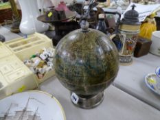 Vintage globe ice bucket