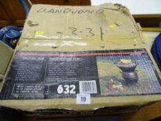 Boxed BBQ barrel by Landmann