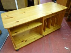 Pine entertainment unit