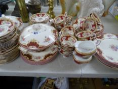 Quantity of Royal Albert 'Lady Hamilton' tea and dinnerware