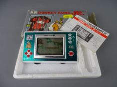 Vintage Donkey Kong Jnr boxed Nintendo dated 1982
