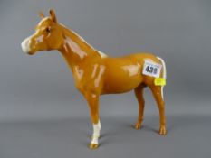 Beswick model of a Palomino pony