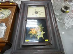 Antique American wall clock