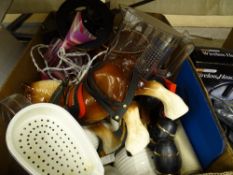 Mixed box of household goods and collectables