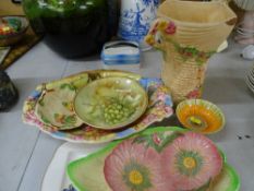 Quantity of mainly Art Deco pottery and china by Shelley, Arthur Wood, Carltonware etc