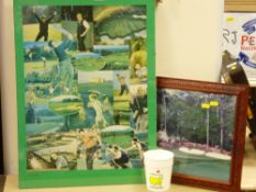 Small parcel of 'The Masters Golf Tournament' commemoratives