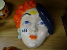 Beswick wall hanging mask