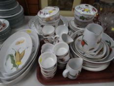 Good parcel of Royal Worcester 'Evesham Gold' dinnerware