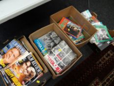 A large collection of films & filming magazine, The Film Review dating from 1965-2008 (over 200 in