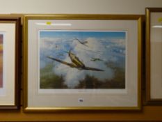 A limited edition print 'Battle of Britain Day'