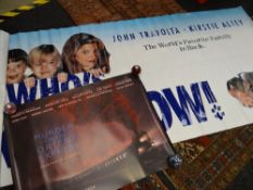 Collection of rolled film posters including 'Murder on the Orient Express', 'The New Mutants' &