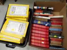 Large collection of The National Geographic magazine from the 40s & 50s together with a box of