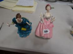 Royal Doulton figure 'Ballad Seller' & 'Rhapsody'