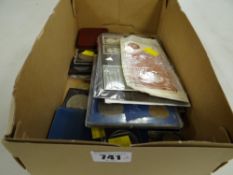 A parcel of mixed coinage including Britain's first decimal coin pack, commemorative crowns, ten