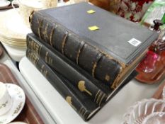 Bound copy of The Bible & two volumes of 'The Illustrated Story of The Bible'
