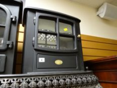 A Dimplex log burner-style convector heater E/T