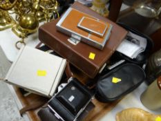 Collection of various vintage cameras etc