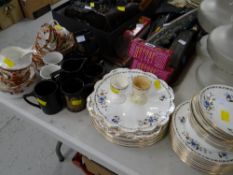 Parcel of mixed china to include Shelley, Chelsea, Portmeirion 'Phoenix' pattern, Royal Albert