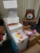 Collection of mainly scented candles including Yankee candle etc