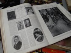 A boxed & bound copy of 'The Sphere' illustrated newspaper, dated 1902