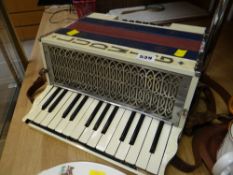 A vintage Ludwig accordion