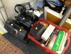 An extensive collection of amateur radio (CB) transmitters & receivers together with an aerial &