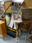 Vintage metal mannequin