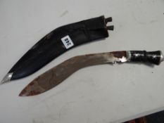 A kukri knife