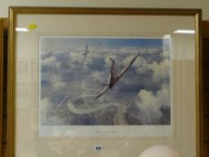 A print entitled 'Defenders of the Realm' by GEOFF HUNT