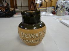 A Doulton Lambeth Dewar's whisky jug