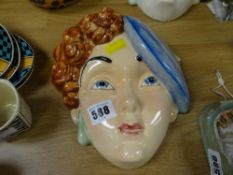 Beswick wall hanging mask