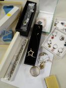 Parcel of various boxed costume jewellery including a ladies silver chain large stoned citrine neck