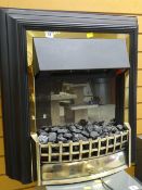 A modern coal effect electric convector heater E/T